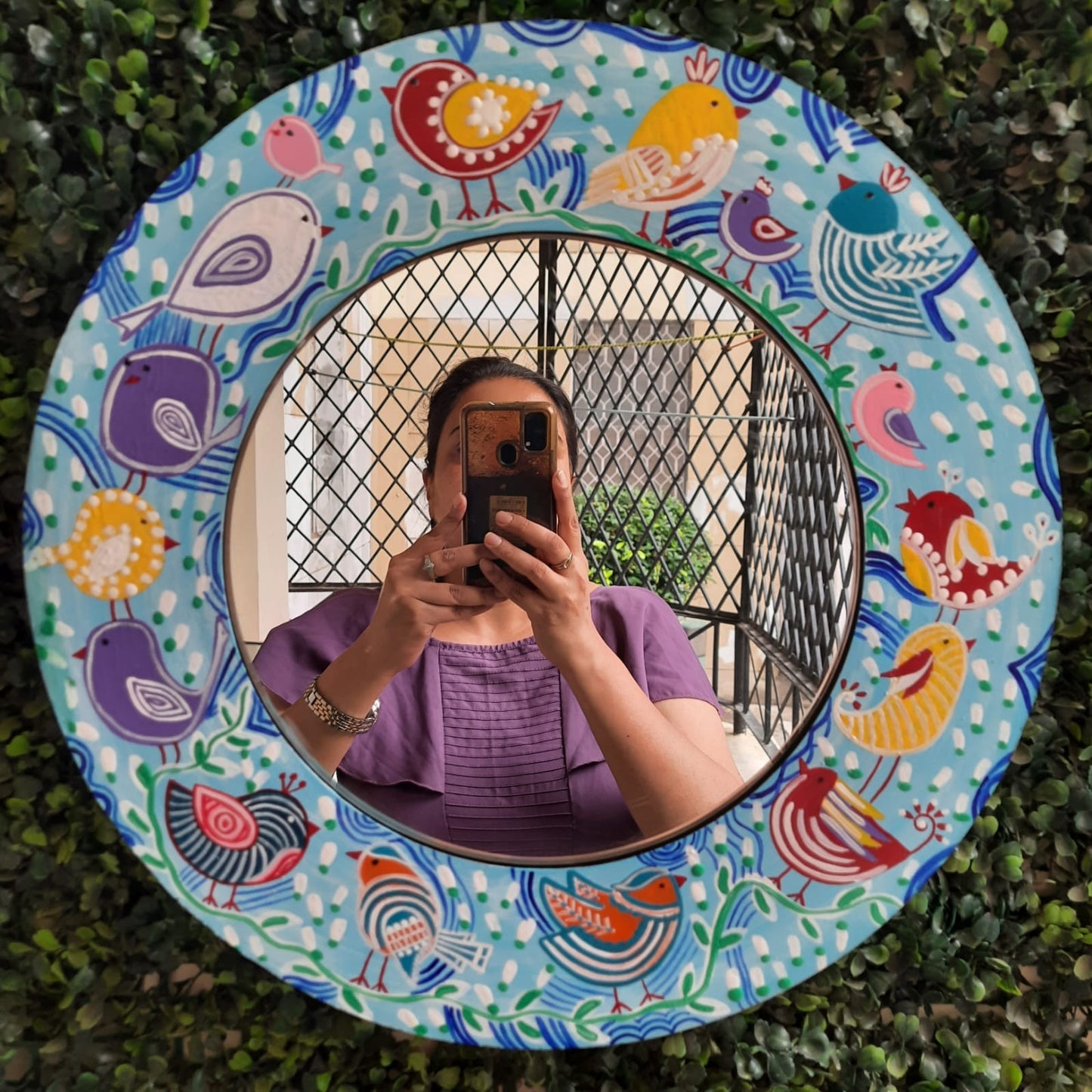 Birdie Mirror Frame