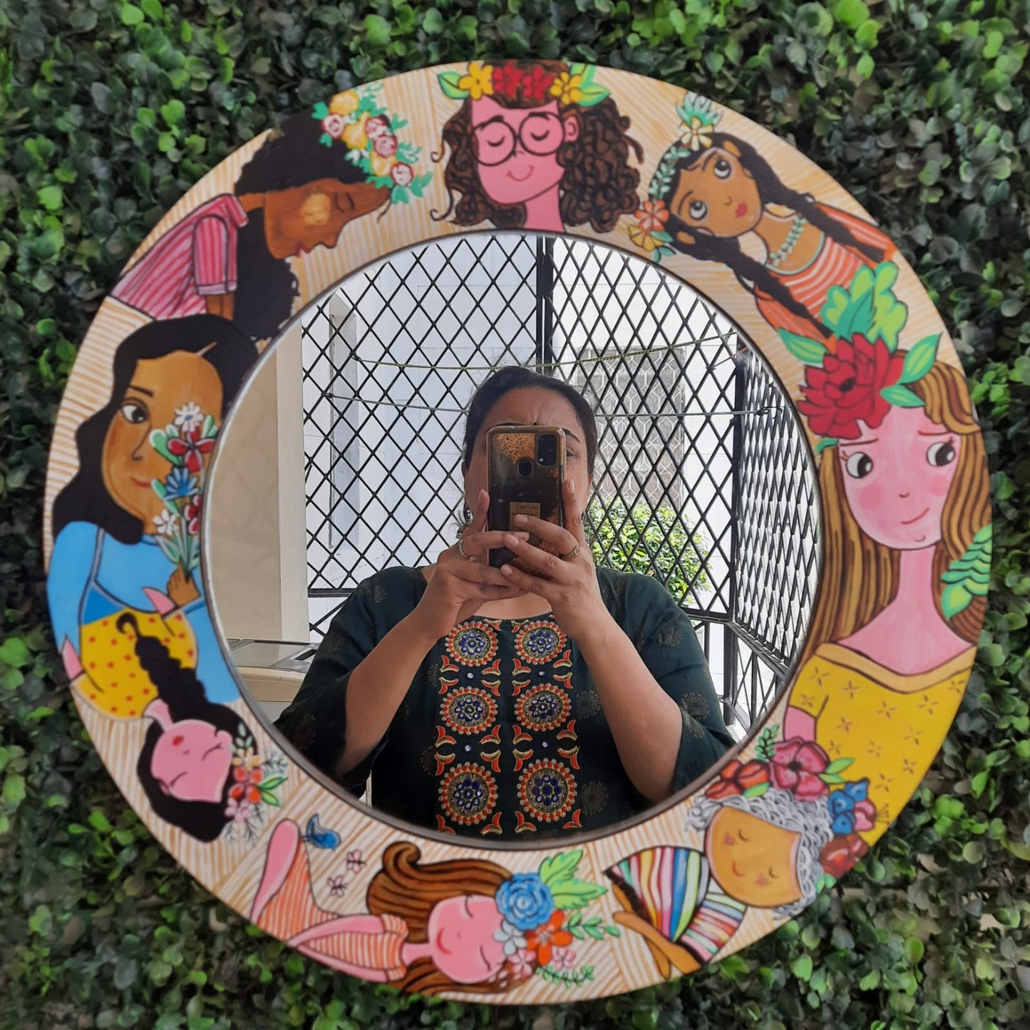 Girlie Mirror Frame