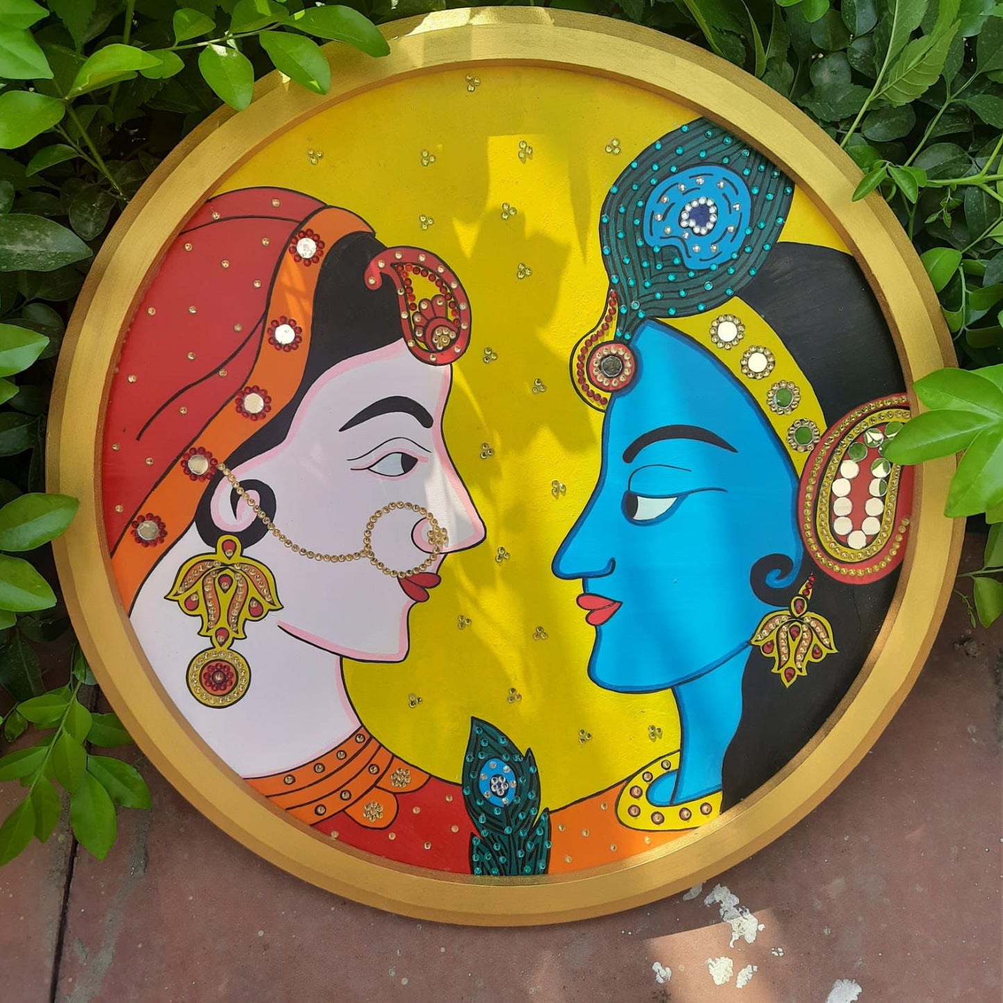 Radha Krishna Painting