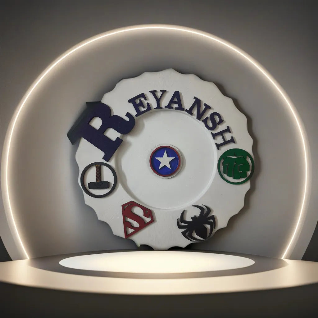 Avenger Kids Nameplate