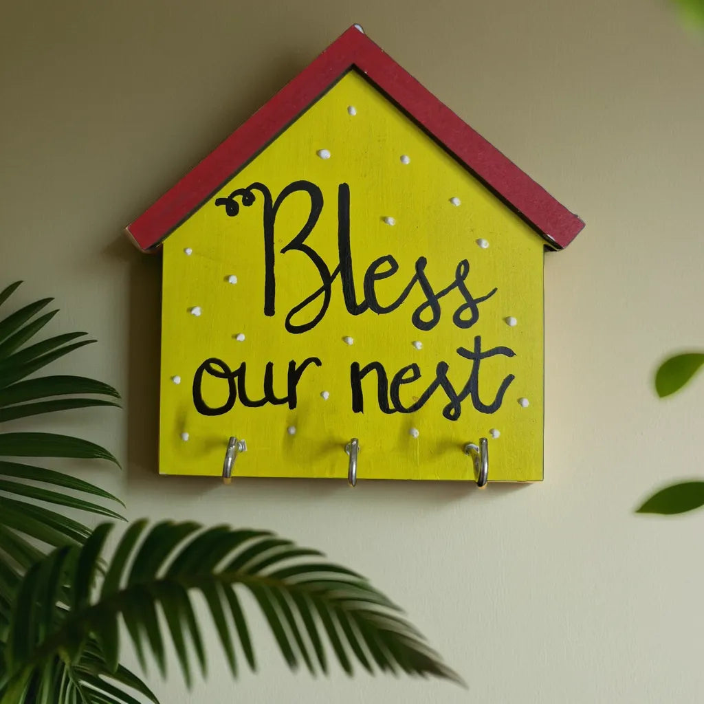 key holder ( bless our nest )