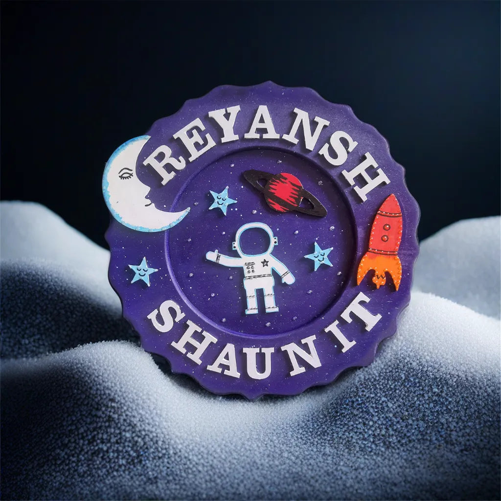 space kids nameplate