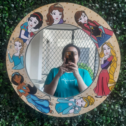 Princess Mirror Frames