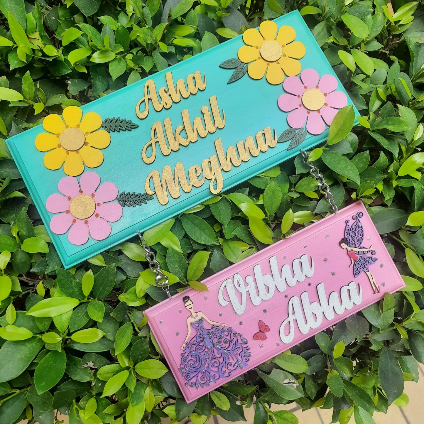 Adults Nameplate Nature Theme