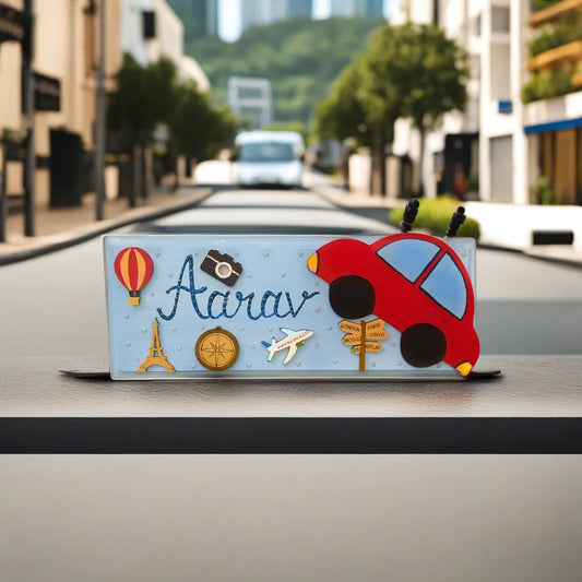 travel kids nameplate
