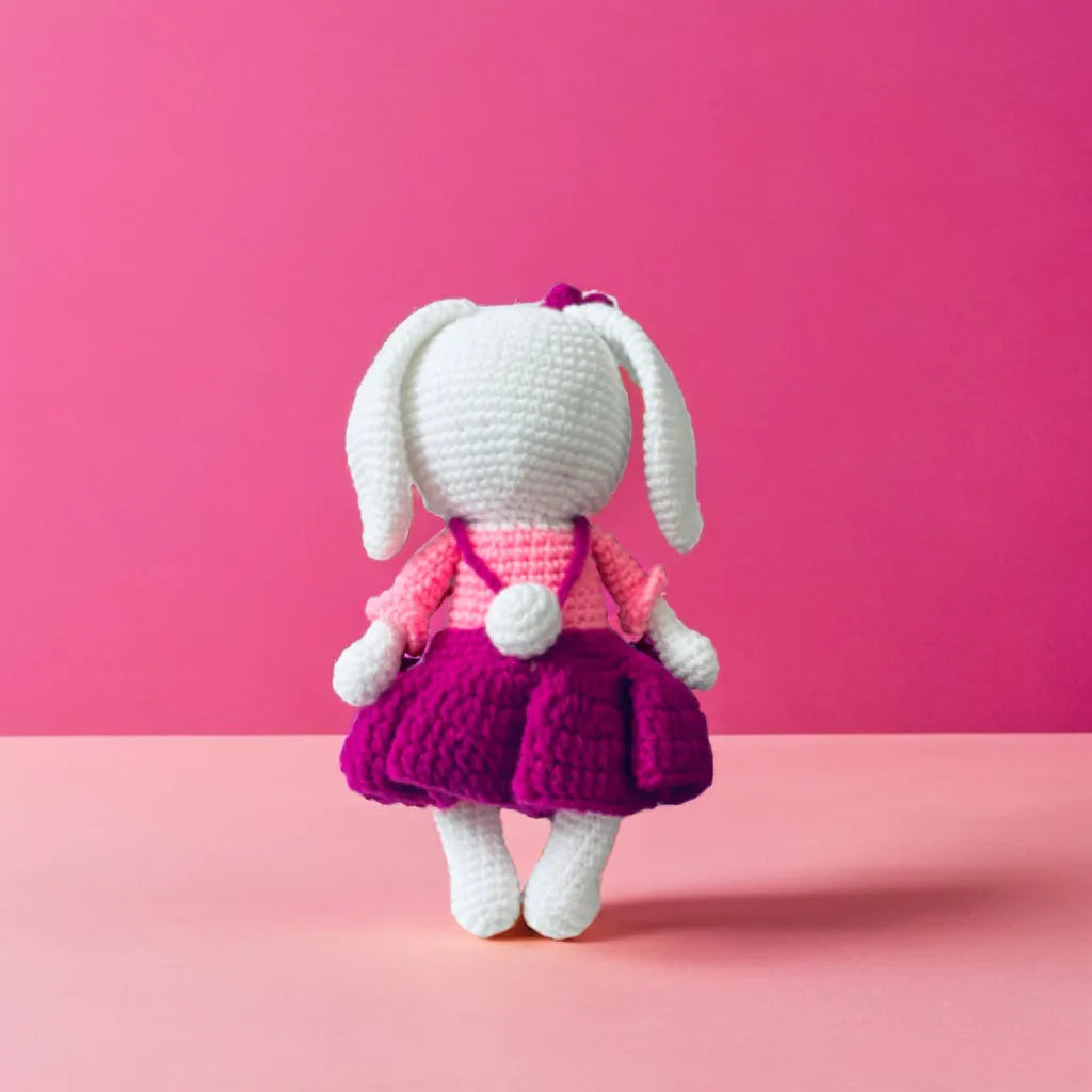 She Rabbit Crochet Toy