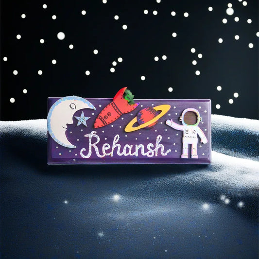 space kids nameplate
