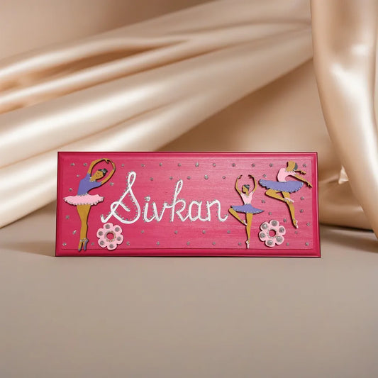 Ballerinas Kids Nameplate