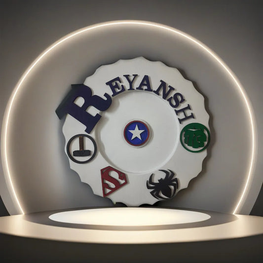 Avenger Kids Nameplate