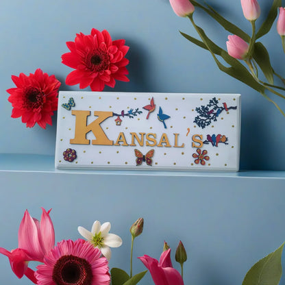 Adults Nameplate Nature