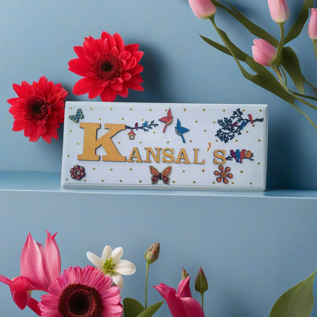 Adults Nameplate Nature