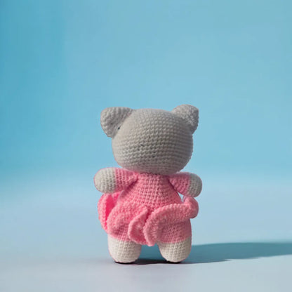 Hello Kittie Crochet Toy