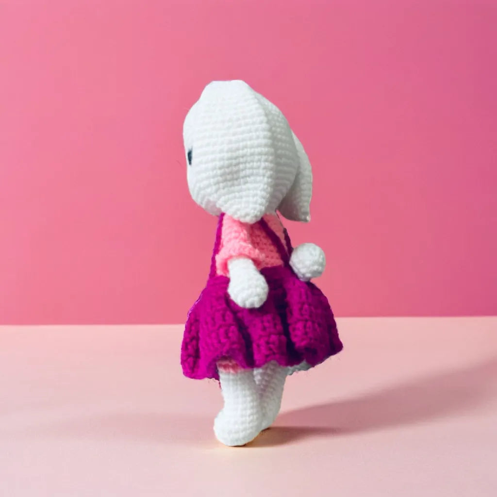 She Rabbit Crochet Toy