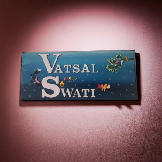 Adults Nameplate Nature Theme