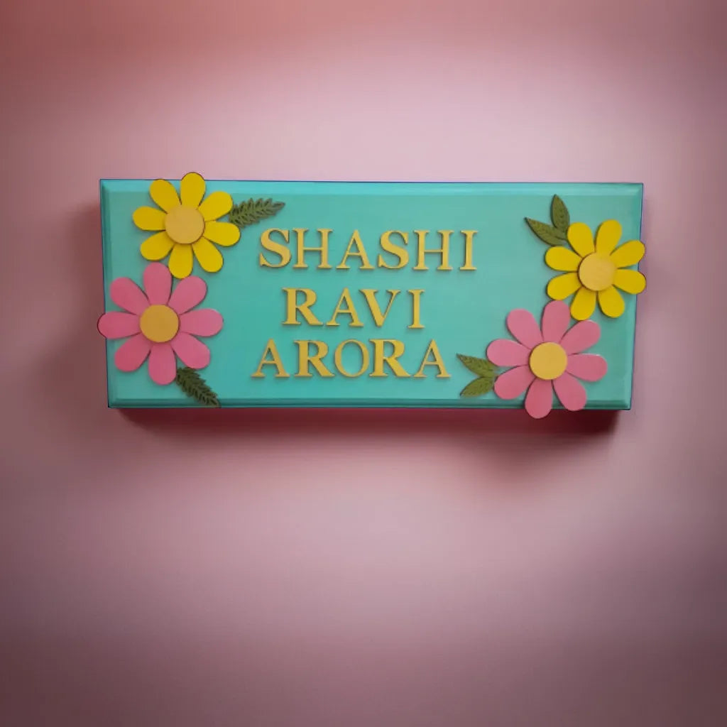 Adults Nameplate Nature Theme