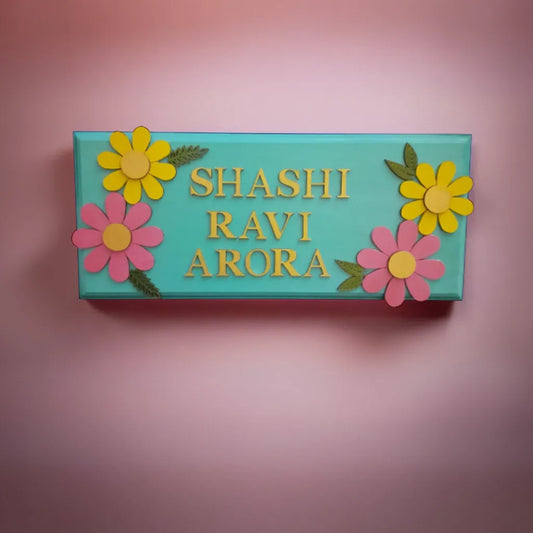 Adults Nameplate Nature Theme