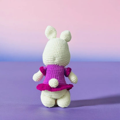 She Rabbit Crochet Toy