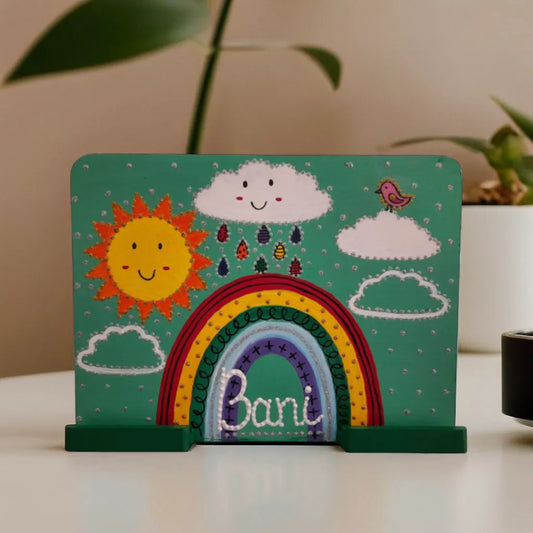 rainbow ipad stand