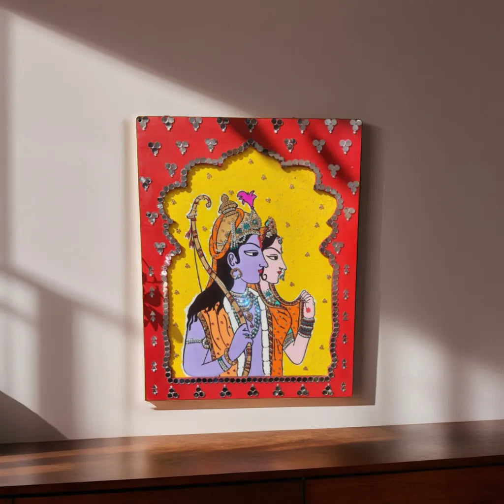 siya ram painting
