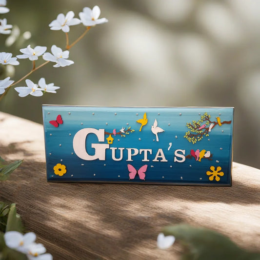 Adults Nameplate Nature Theme