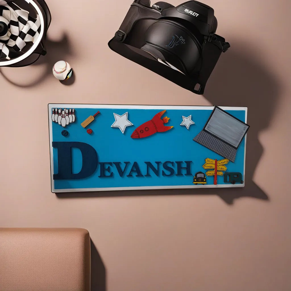 nameplate for teen