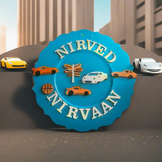 Car Nameplate For Kids