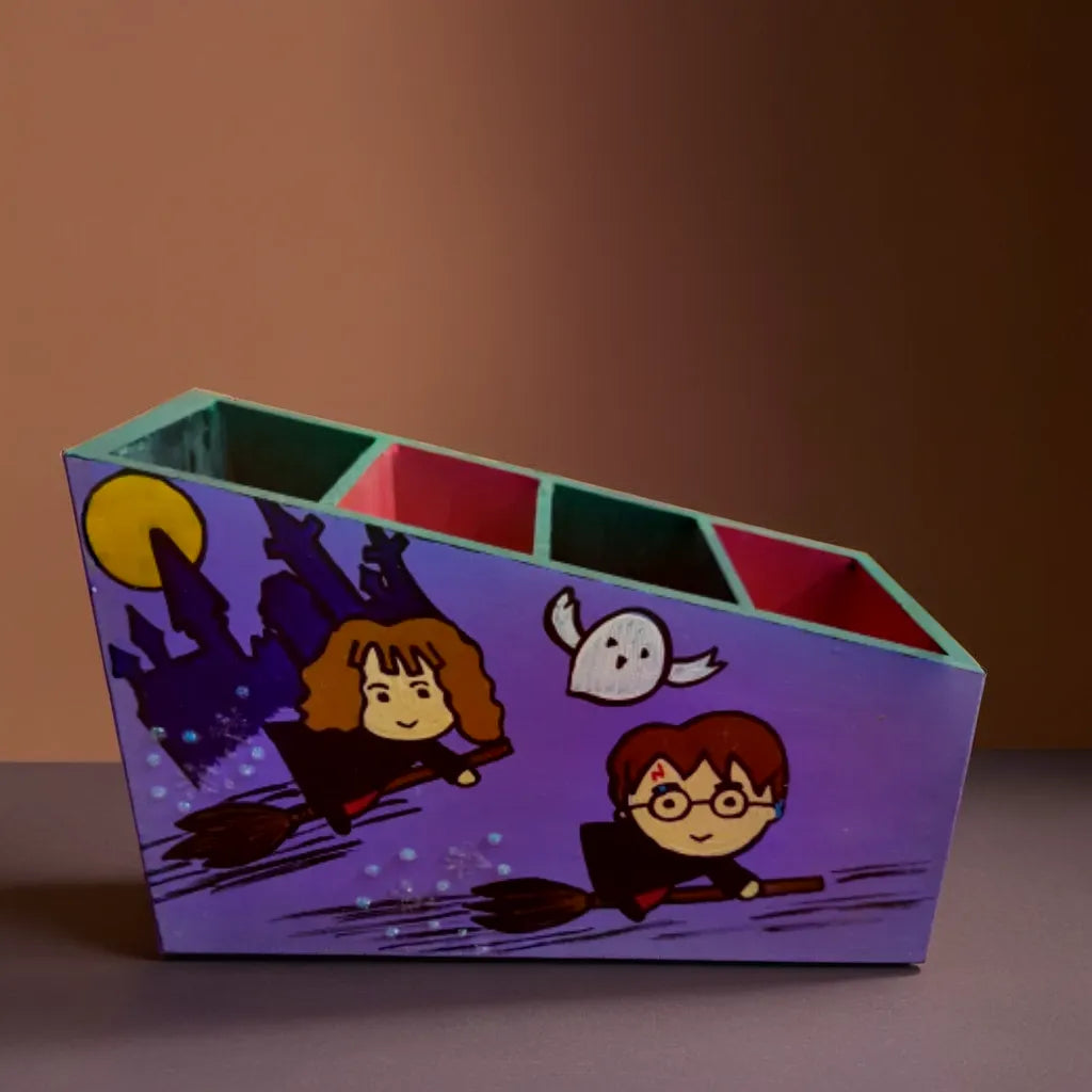 Mystical theme desk organizer