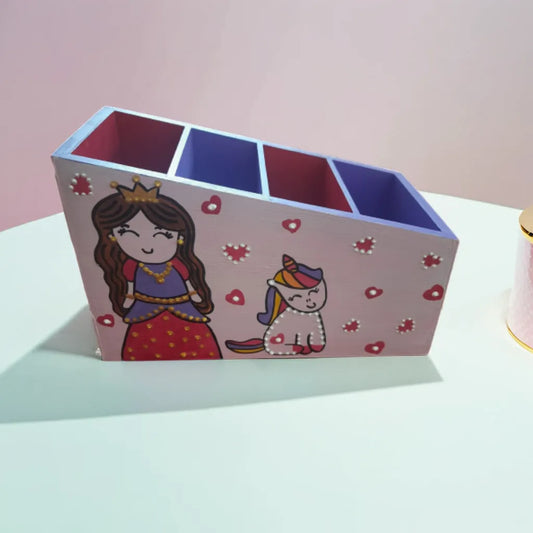 princess unicorn desk organizer