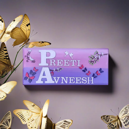Adults Nameplate Nature Theme