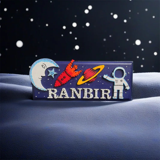 space kids nameplate