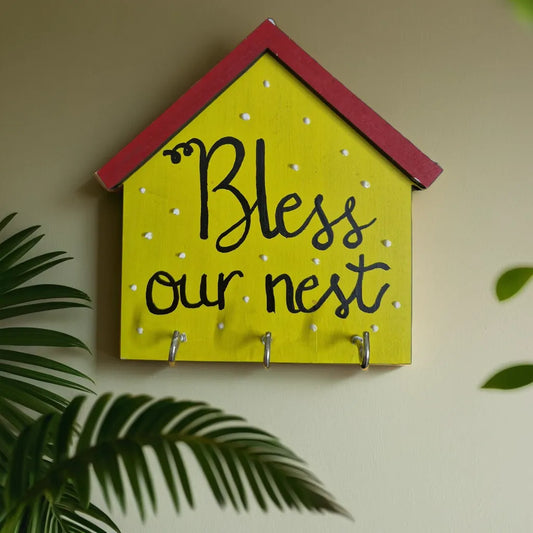 key holder ( bless our nest )