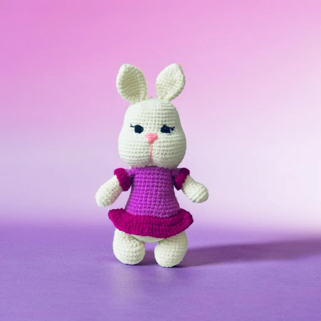 She Rabbit Crochet Toy