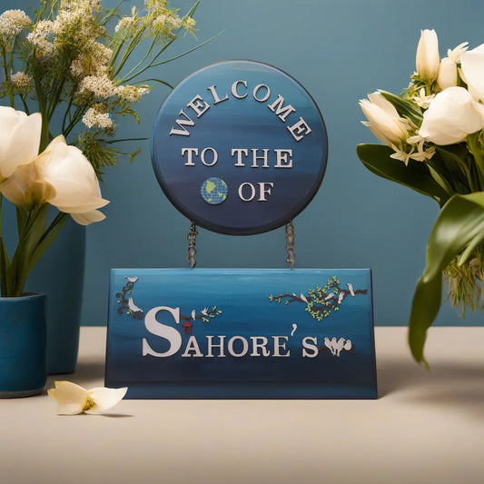 Adults Nameplate Nature Theme